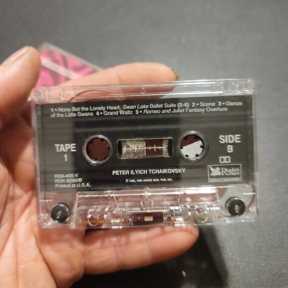 Peter Ilyich Tchaikovsky Favorites From The Classics (Cassette Tape) - Picture 3 of 4